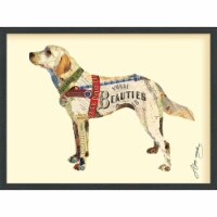 Empire Art Direct DAC-055-2533B Yellow Lab - Dimensional Art Collage Hand Signed by Alex Zeng