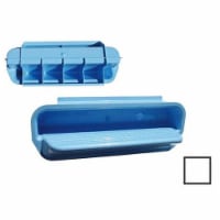 Aquastar 701 Pool Wall Step UV-Resistant NSF-Rated ABS ASA, White - Set of 3