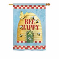 Breeze Decor BD-BG-H-104089-IP-BO-DS02-US Bee Happy Hive Garden Friends - Everyday Bugs & Fro