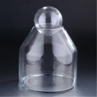 Diamond Star 64518 13.5 x 9.5 in. Glass Bottle, Clear