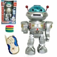 AZ Trading & Import RBSX-1 11 in. Missle Disc Launcher RC Dancing Robot