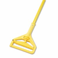 Boardwalk BWK 620 Plastic Quick Change vinyl & aluminum, Yellow - 60 in.