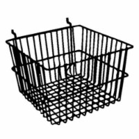 AMKO BSK15-WTE 12 x 12 x 8 in. Deep Basket, White