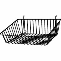 AMKO BSK16-WTE 15 x 12 x 5 in. Sloping Basket, white