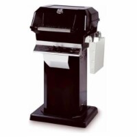 Modern Home Products JNR4DDP-OCOLB-OPP MHP Propane Gas Grill on OCOLB-OPP Black Console with