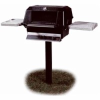 Modern Home Products WHRG4DDNS-MPP MHP Hybrid Nat.Gas Grill on MPP In-Ground Post- Grill Acce