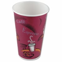 Solo Cup SCC 316SI Bistro Paper Hot Cup 16 Oz