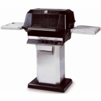 Modern Home Products WHRG4DDPS-OCOL-OPP MHP Hybrid Propane Gas Grill on Stainless Console wit