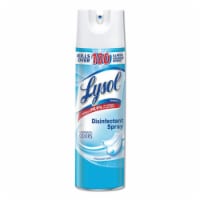 LYSOL RAC79329CT 19 oz Aerosol Disinfectant Spray - Crisp Linen Scent