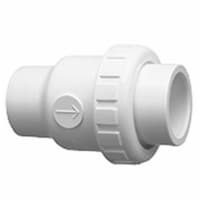 Praher Canada Products 150CV200CR 1.5 in. Single Union Spring Check Valve - Corrosion Resista