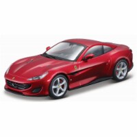 Bburago BBU36909MR 1 by 43 Ferrari Portofino Die-Cast Model Car, Metallic Red