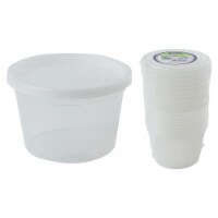 DDI 2269567 16 oz. Deli Container with Lids 10-Packs - Nicole Home Collection Case of 25