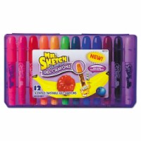 Mr Sketch SAN1951333 Twist Crayon Gel - Pack of 12