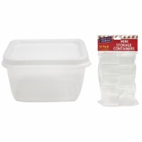 DDI 2269604 2.3 oz. Mini Storage Containers Rectangle 10-Packs - Nicole Home Collection Case