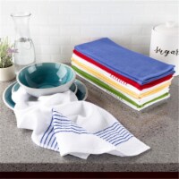 100% Cotton Dish Cloth Wash Cloth Hand Towel Set of 8 or 16 Kitchen  Bathroom Linens Cleaning, 1 unit - Kroger