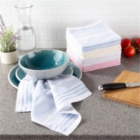 Lavish Home 69-005DC 12.5 x 12.5 in. 100 Percent Cotton Kitchen Dish Wash Cloth, Multi-Color