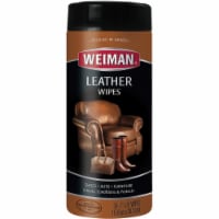 Weiman Leather Cleaner Wipes, 30 Count