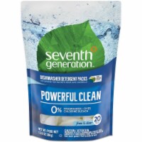 Seventh Generation SEV22818CT Dishwasher Detergent - Free & Clear Scent