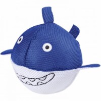 US Toy GS896 5 in. Dia. Shark Baby Ball, Blue