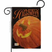 Breeze Decor BD-HO-G-112057-IP-DB-D-US12-AM 13 x 18.5 in. Jack-O-Lantern Burlap Fall Hallowee