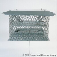 Bernard Dalsin Mfg. Co. 051318 13 Inch x 18 Inch Chim-a-lator Deluxe Damper 11 Inch High
