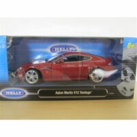 Welly 24017r 1 by 24 2010 Aston Martin V12 Vantage Diecast Model Car, Red