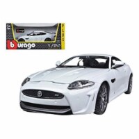 Bburago 21063w 1 by 24 Jaguar XKR-S Diecast Model Car, White
