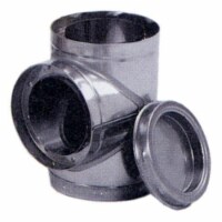 Selkirk Corporation SPR8ITP 8 Inch Superpro Tee Insulated With Plug