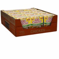 Nissin Foods NSF23003 2.25 oz Top Ramen Chicken Flavor Cup Noodles - Pack of 12
