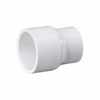Waterway Plastics 425-1010 1 RB x 0.75 S in. Ribbed Barb Adapter PVC Fitting
