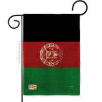 Breeze Decor BD-CY-G-108272-IP-DB-D-US15-BD 13 x 18.5 in. Afghanistan Burlap Flags of the Wor