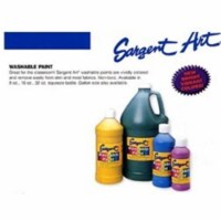 Sargent Art 223602 Art-Time Washable Tempera - Yellow- 1 Gallon