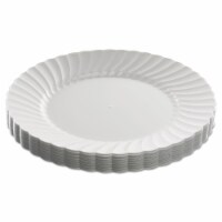 WNA WNARSCW91512W 9 in. Classicware Plastic Dinnerware Plate, White