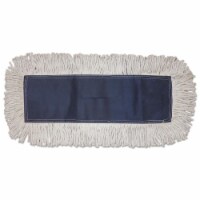Boardwalk BWK1660CT Disposable Dust Mop Head Cut-End, White - 12 Per Count