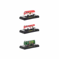 M2 52500-SC01 1 by 64 Scale for Coca-Cola Santa Claus for Release Diecast Model Car Set - Set