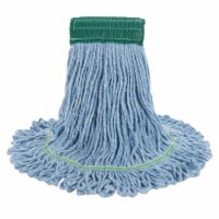 Boardwalk BWK502BLCT Super Loop Wet Mop Head, Blue - Medium