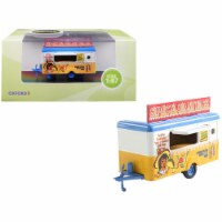 Oxford Diecast 87TR013 Mobile Food Trailer Spicy Sanitas 1-87 HO Scale Diecast Model