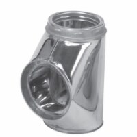 Selkirk Corporation 8T-IT 8 Inch Ultra-Temp Tee Insulated With Tee Plug