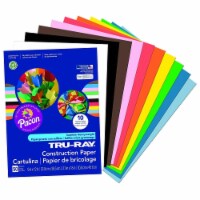 Pacon 6596 9 x 12 in. Tru-Ray Hot Colors Assortment, Pack of 50