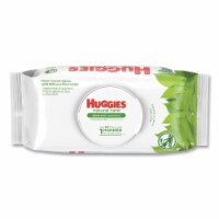 Huggies KCC31803 3.88 x 6.6 in. Natural Care Sensitive Baby Wipes, White - 56 Count