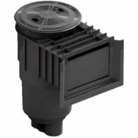 Aquastar Pool Products ASSKRVFL3N105 Flow Star Standard Mouth Vinyl Skimmer, Dark Grey