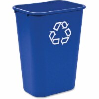 Rubbermaid Commercial Products RCP295773BLUECT 10.31 gal Deskside Recycling Container