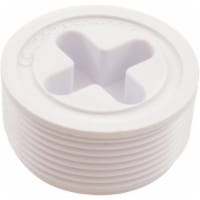 Custom Molded Products CMP25523900000 1.5 in. Josam Plug Wall Fitting, White