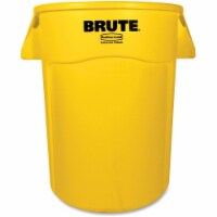 Rubbermaid Commercial Products RCP264360YLCT Brute 44 gal Vented Container - Yellow