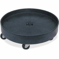 Rubbermaid Commercial Products RCP265000BKCT Universal Drum Dolly - Black
