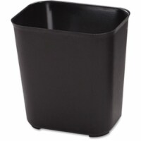 Rubbermaid Commercial Products RCP254300BKCT 28 qt. Fire Resistant Wastebasket - Black