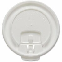 Solo Cup SCCDLX8R00007CT 8 oz. Scored Tab Hot Cup Lids