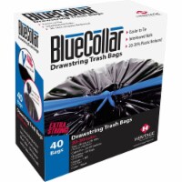 Heritage Bag HERN6034YKRC1CT 30 gal Drawstring Trash Bags - Black