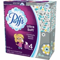 Procter & Gamble PGC35295CT Puffs Ultra Soft Tissue - Pack of 4