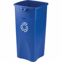 Rubbermaid Commercial Products RCP356973BECT 23 gal Square Recycling Container